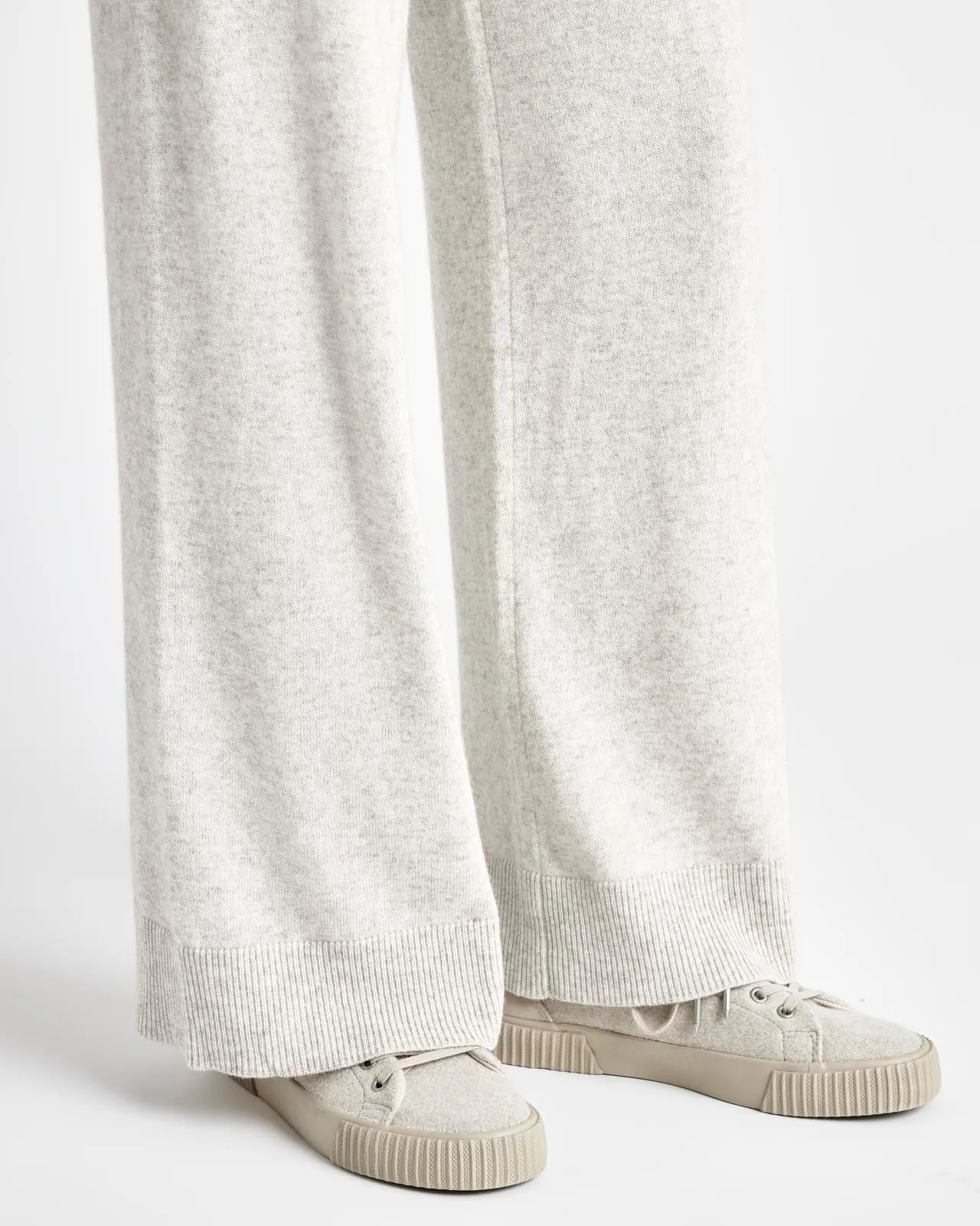 Aksel Cashmere Wide Leg Pant