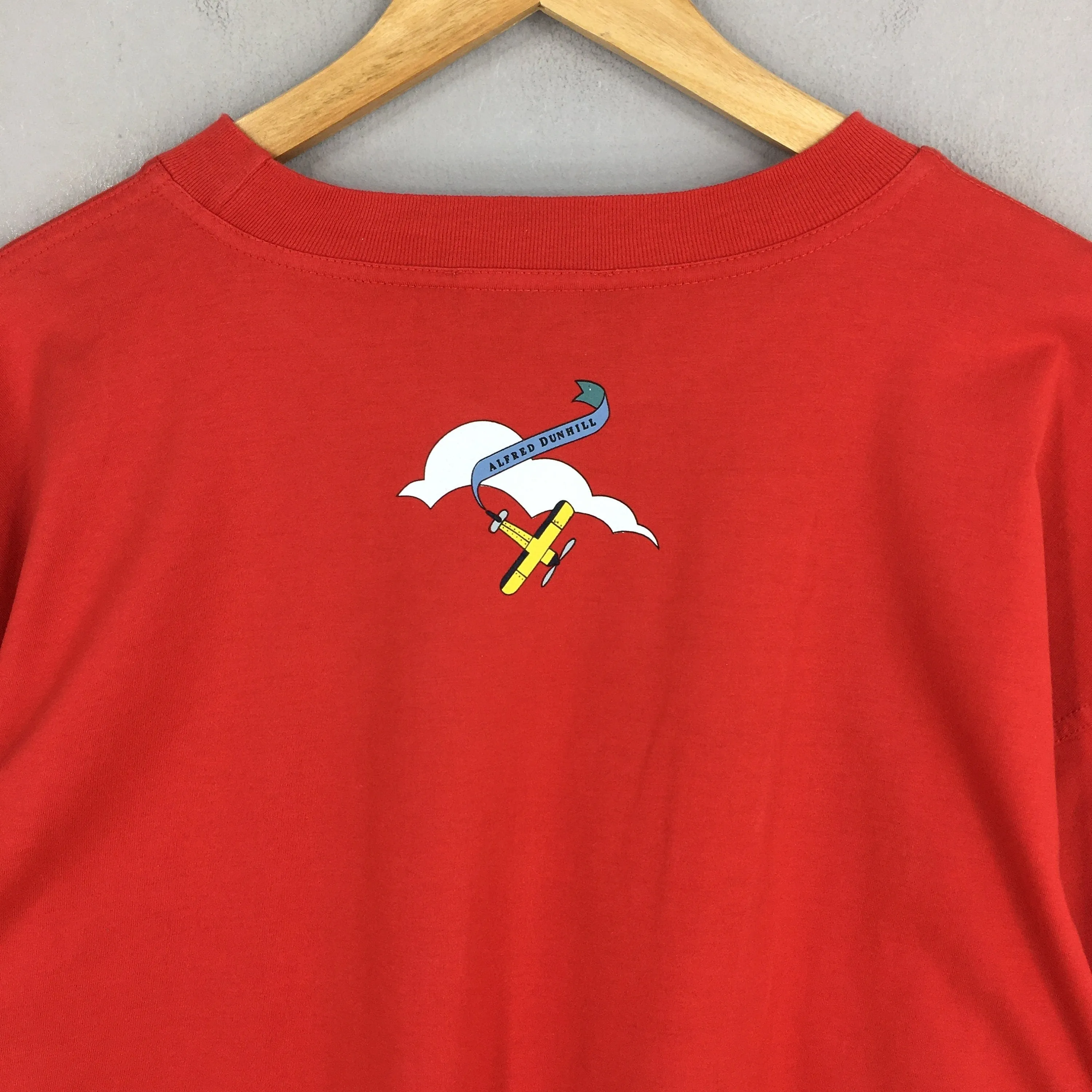 Dunhill Red T shirt Medium