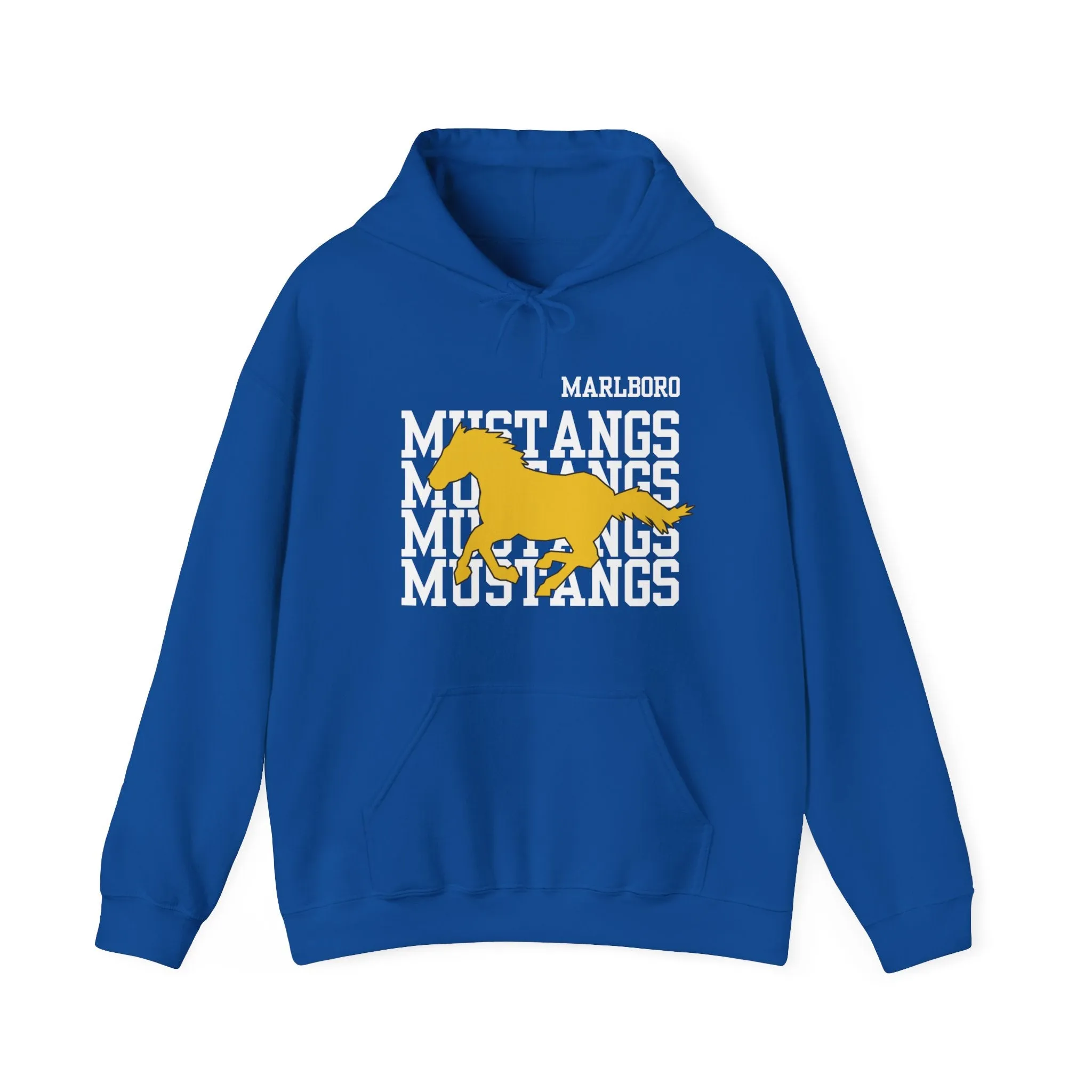 Marlboro  Mustangs Hoodie, Mustang