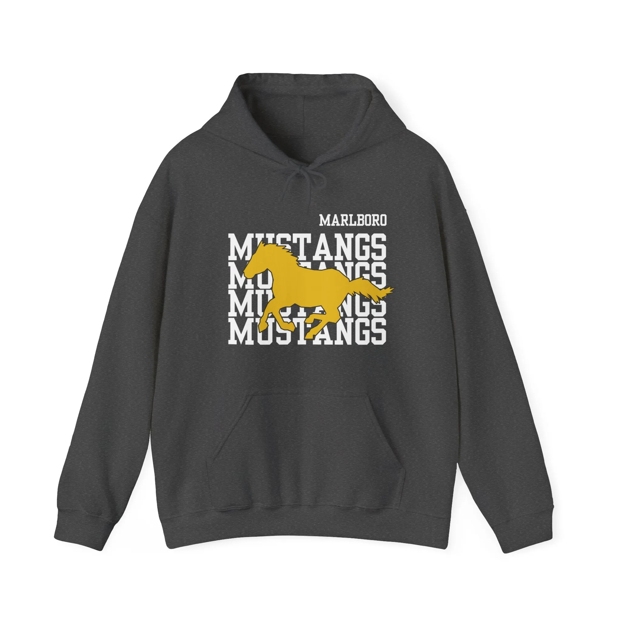 Marlboro  Mustangs Hoodie, Mustang