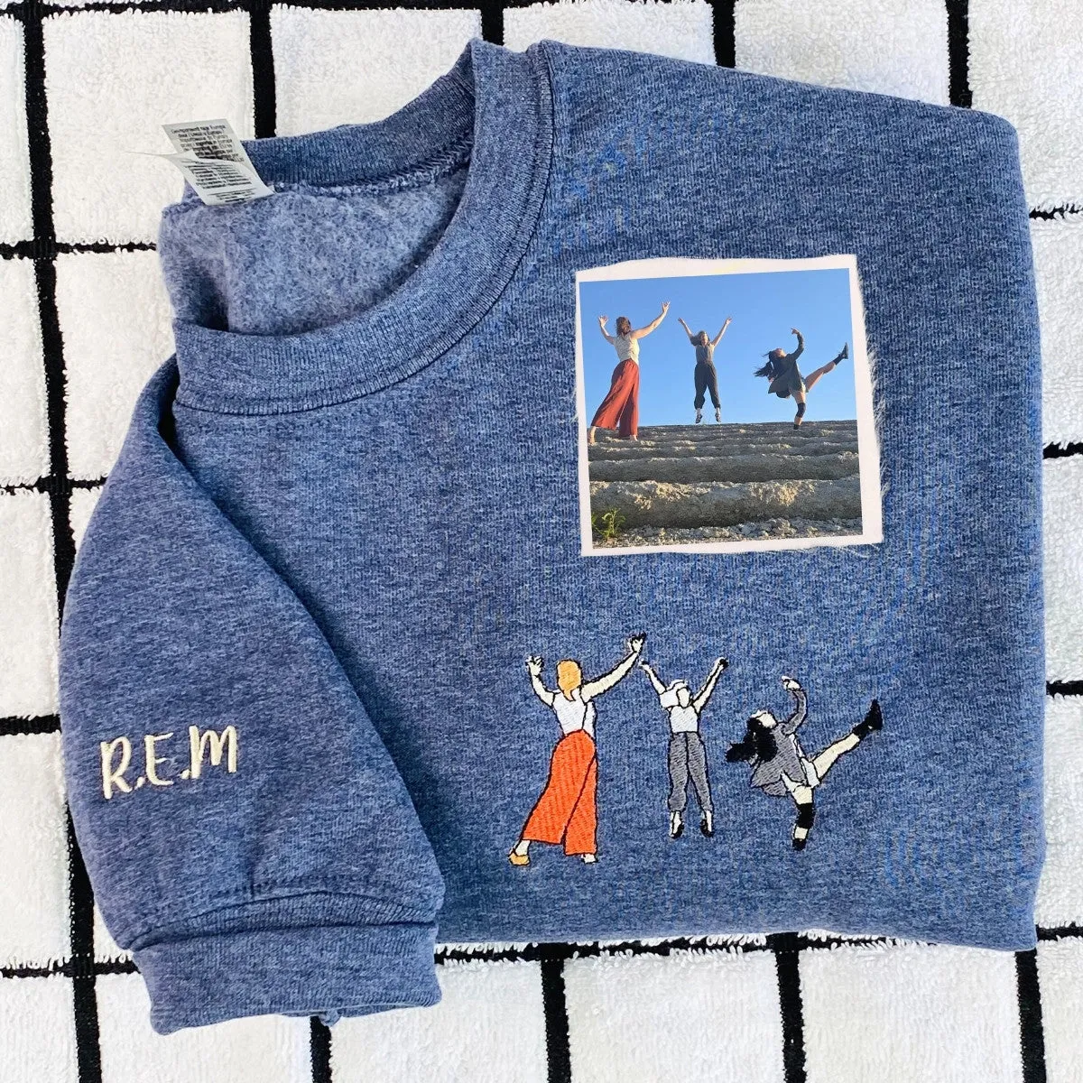 Personalized Best Friend Gift with Photo Sweatshirt or Hoodie