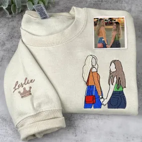 Personalized Best Friend Gift with Photo Sweatshirt or Hoodie