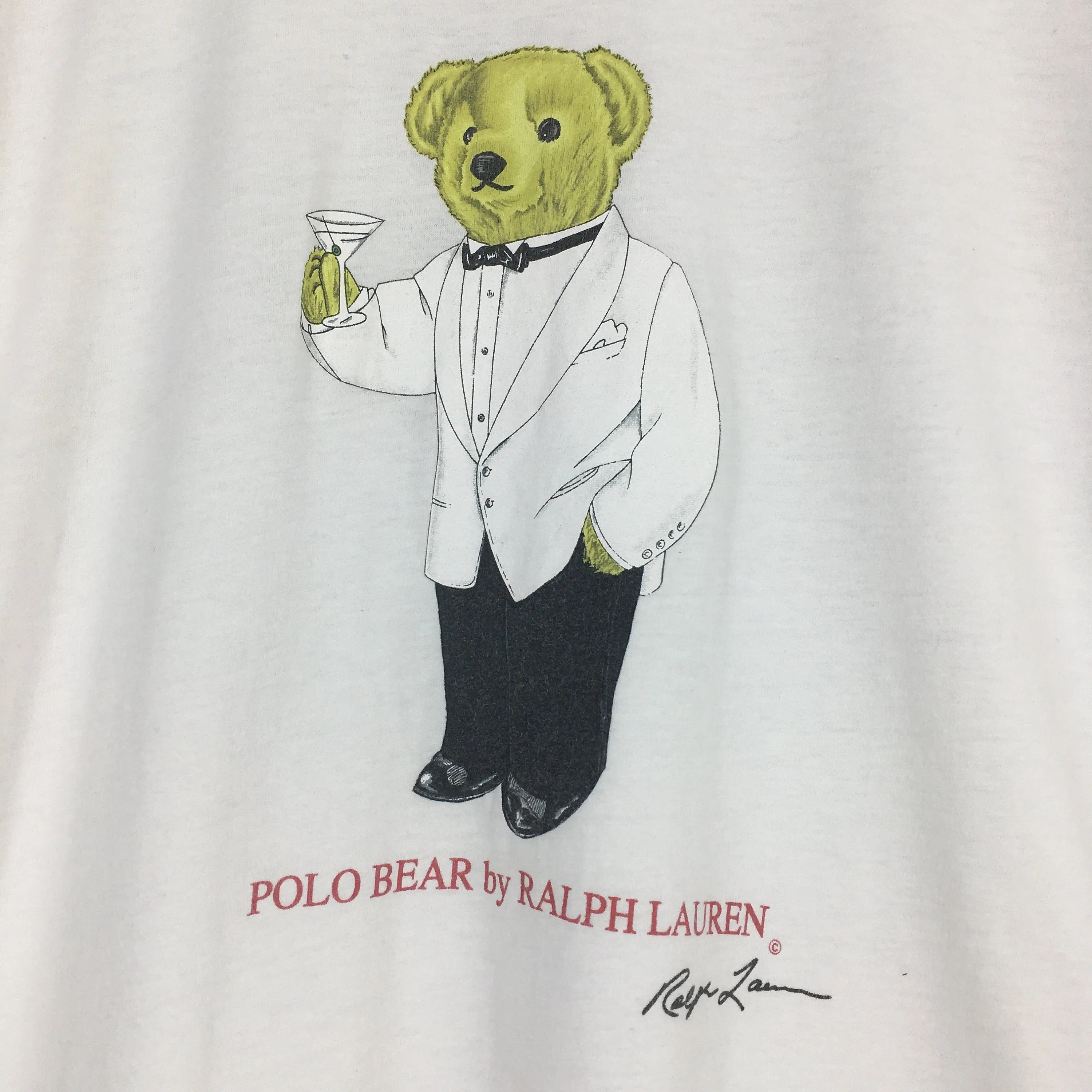 Polo Bear Ralph Lauren Casual Wear T shirt Medium
